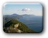 View to south from Agios Georgios mountain's peak